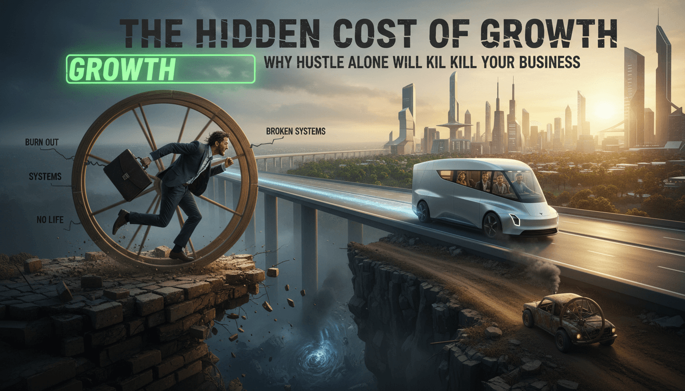The Hidden Cost of Growth: Why Hustle Alone Will Kill Your Business