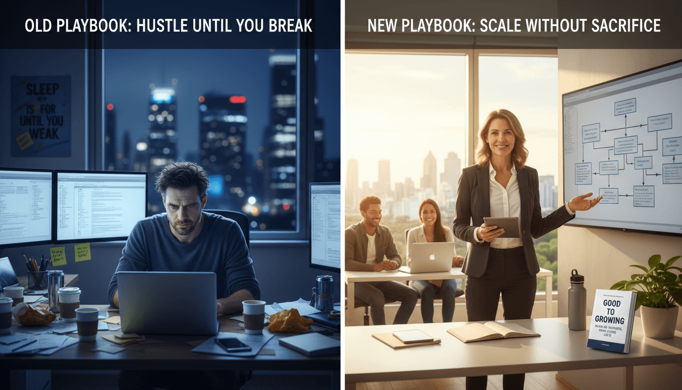 The Entrepreneur's New Playbook: Building Businesses That Scale Without Burnout